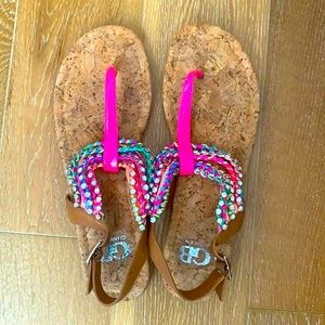 Gianni Bini Multicolored Sandals
